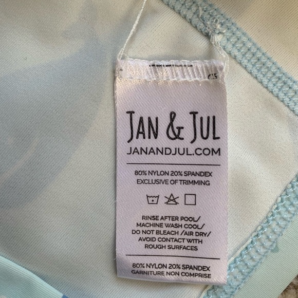 Jan & Jul UV Sunsuit Swimsuit Blue Whales size 18-24M - Picture 10 of 10
